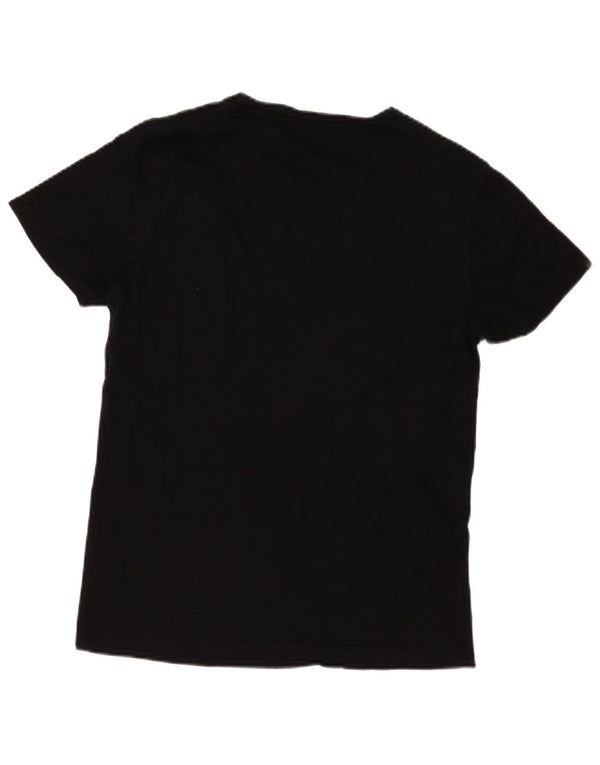 Jack & Jones T-shirt slim à manches courtes pour hommes, grand coton noir