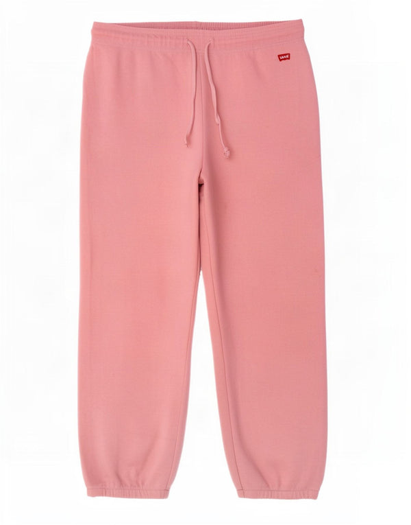 Levi's Pantalon de Survêtement Joggers UK 44 Femme Rose Moyen Coton