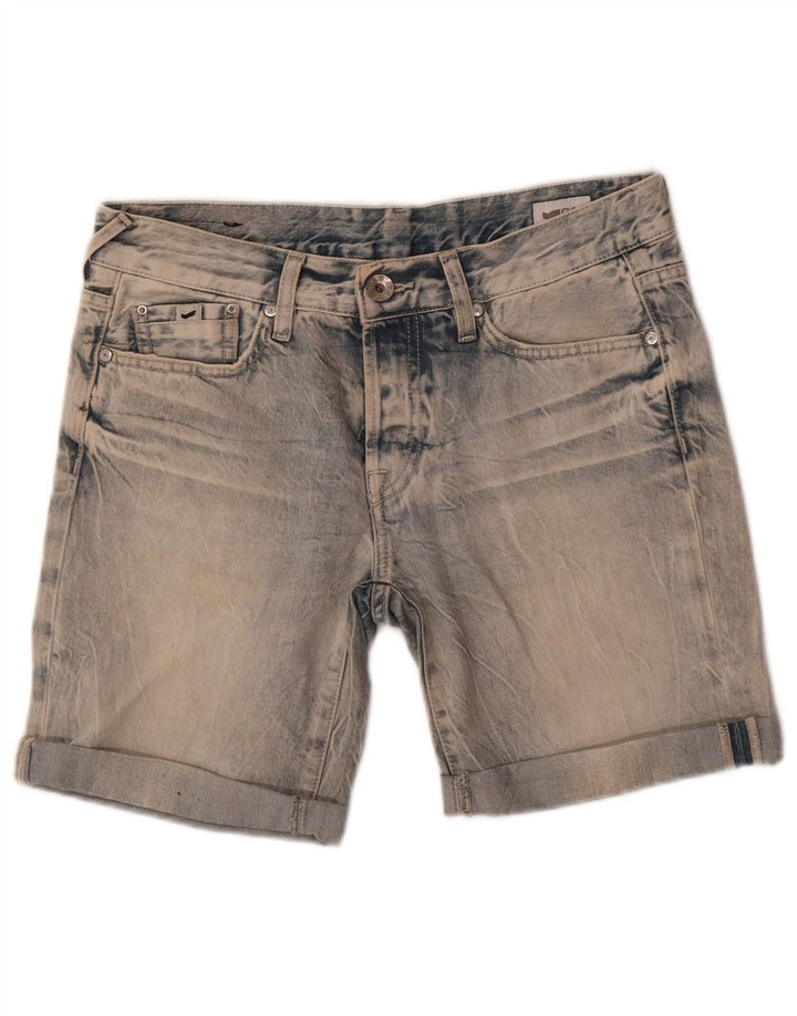 Gas Short en Jean Femme W27 Petit Bleu Coton