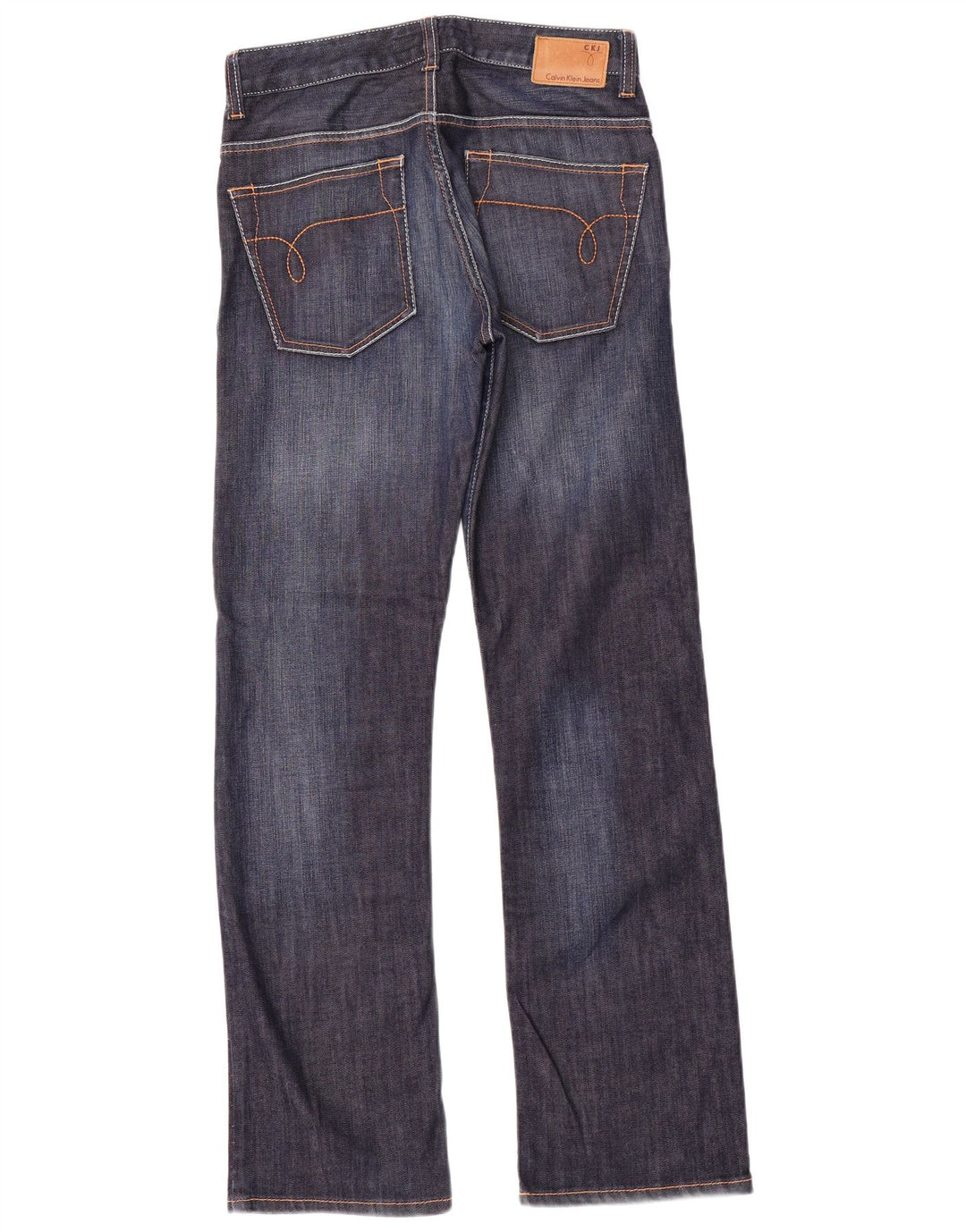 Calvin Klein Jeans Bootcut Femme W30 L32 Bleu Marine Coton