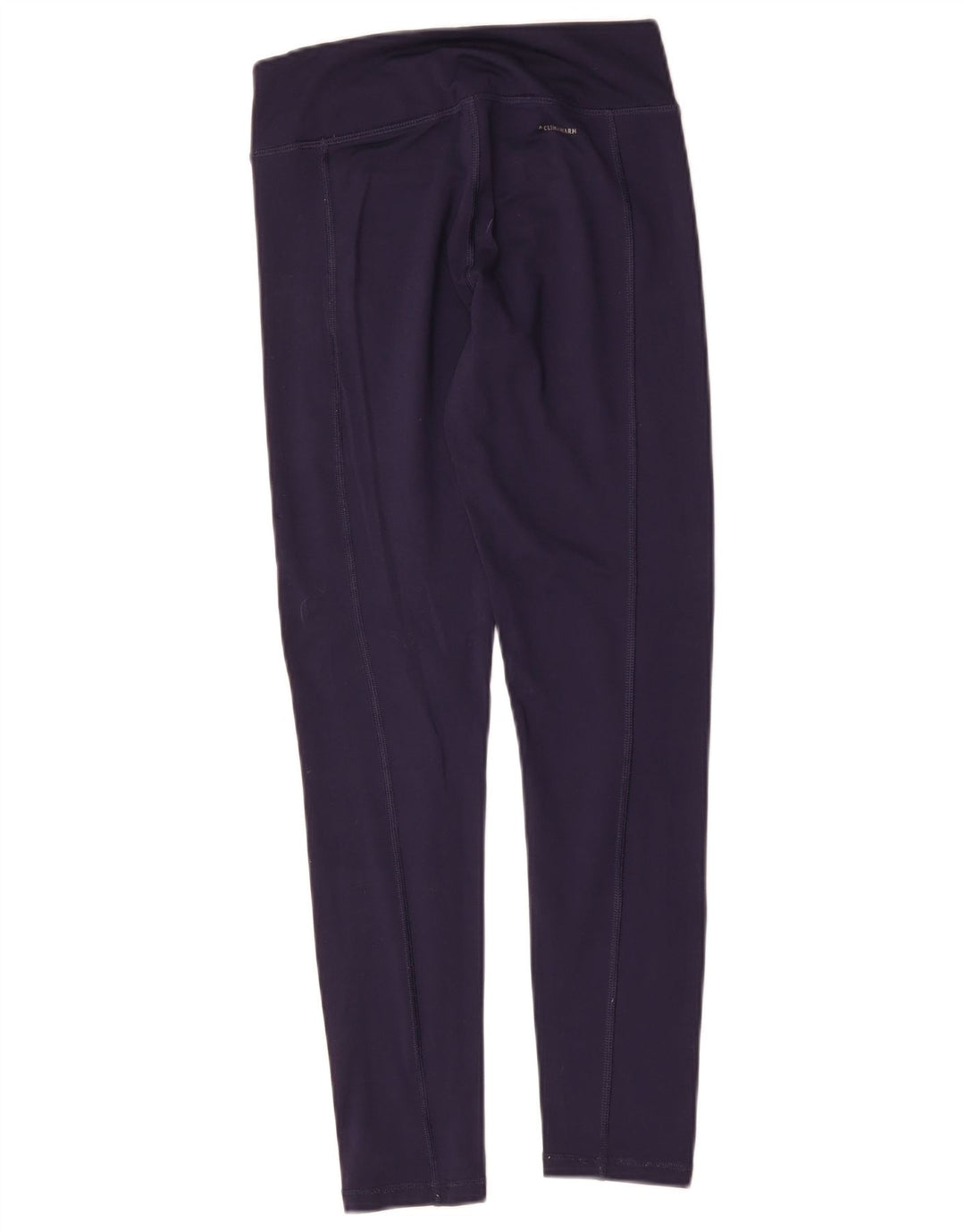 ADIDAS Femmes Climawarm Leggings UK 8/10 Petit Bleu Marine Polyester