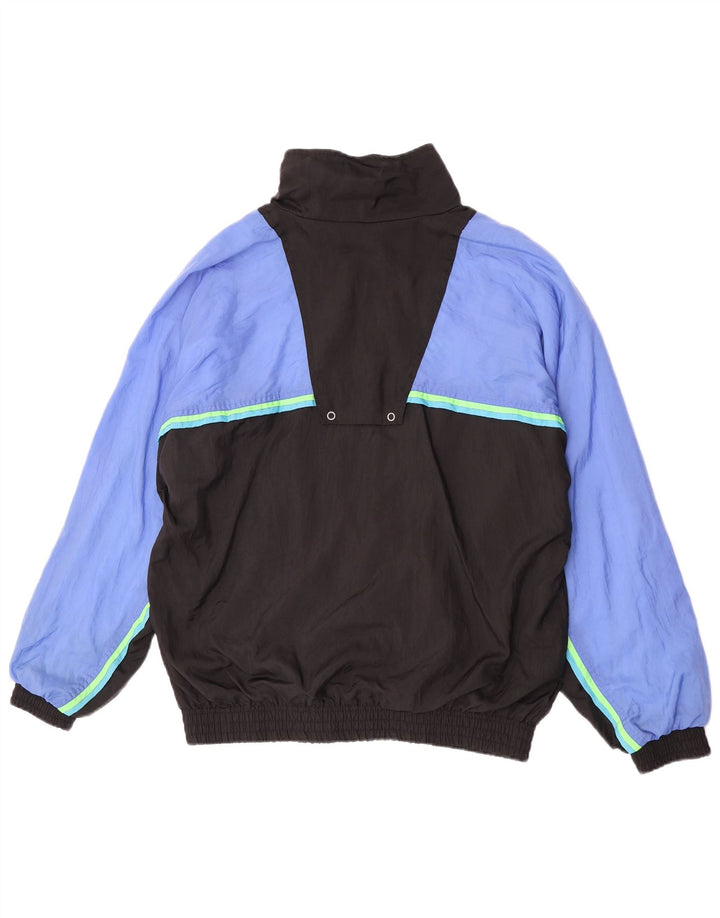 Lotto Veste de Survêtement Graphique Homme Bleu Moyen Nylon Colorblock