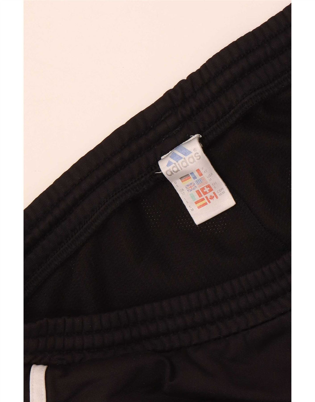 Adidas Short de sport pour homme en polyester noir moyen