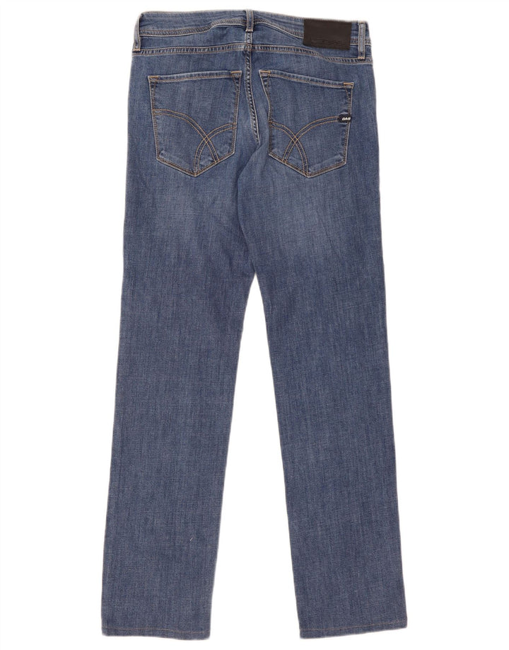 Gas Jean Slim Femme W30 L30 Bleu Coton