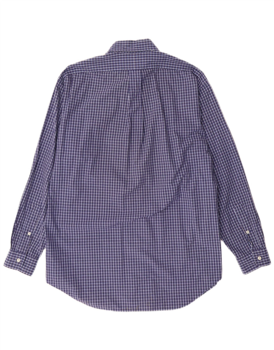 Ralph Lauren Chemise décontractée Blake pour homme en coton à carreaux bleu moyen