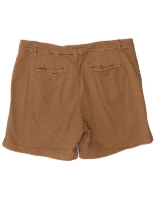 Fat Face Short Chino Femme UK 14 Large W34 Coton Marron