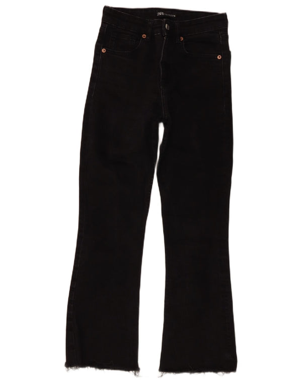 Zara Jean évasé pour femme EU 36 XS W26 L25 Noir
