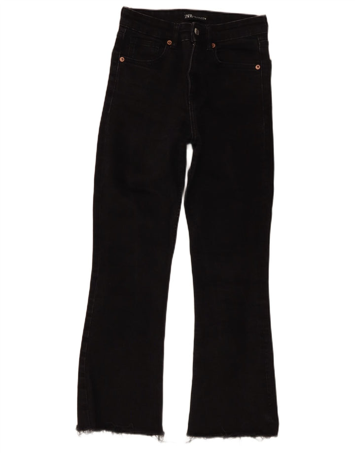 Zara Jean évasé pour femme EU 36 XS W26 L25 Noir