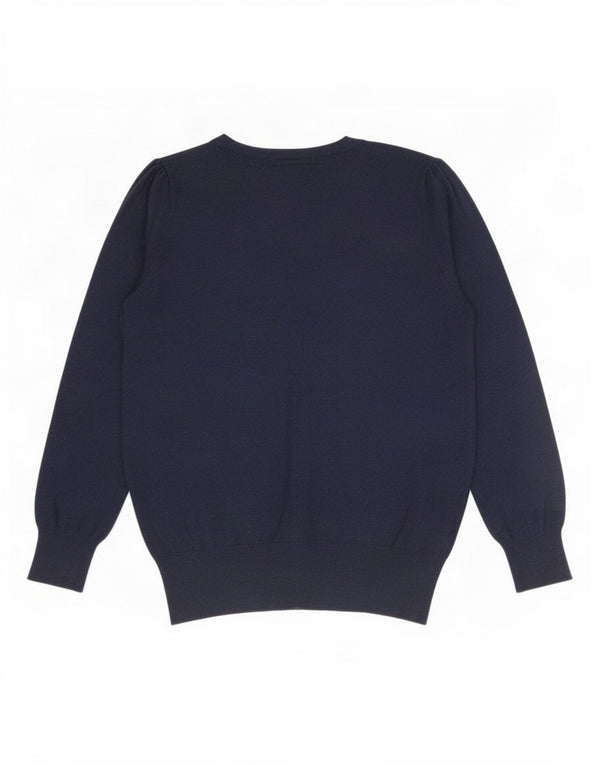 Marks & Spencer Cardigan pour femme en viscose bleu marine moyen UK 12