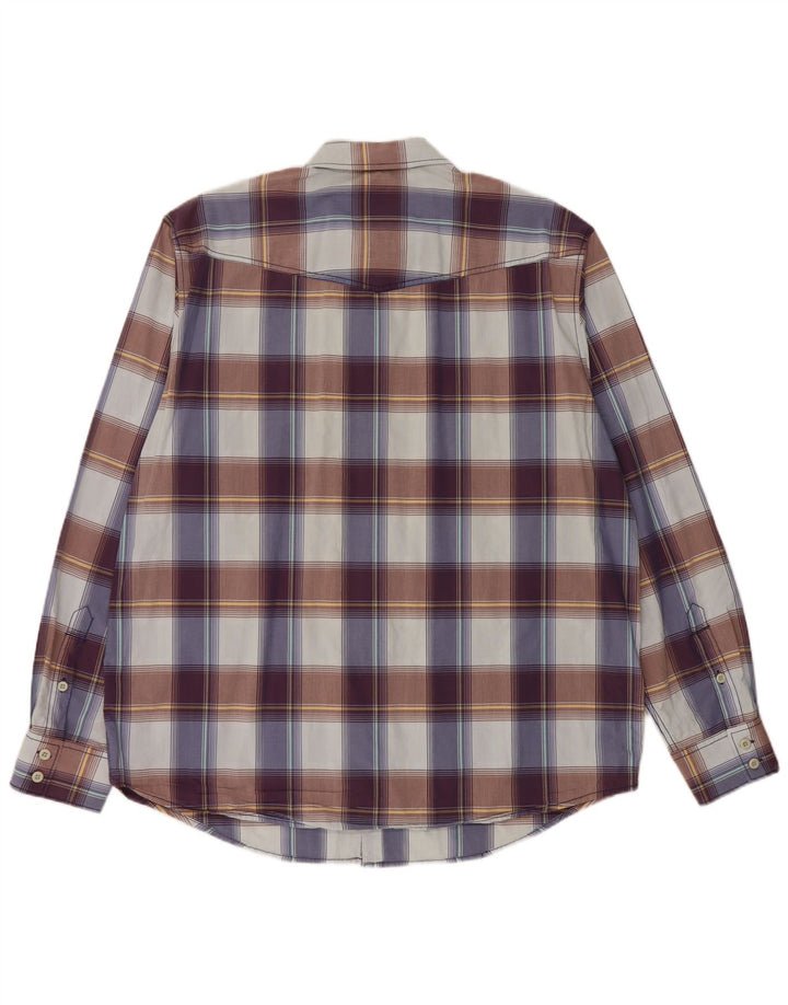 TOMMY BAHAMA Chemise Homme XL Coton à Carreaux Multicolore