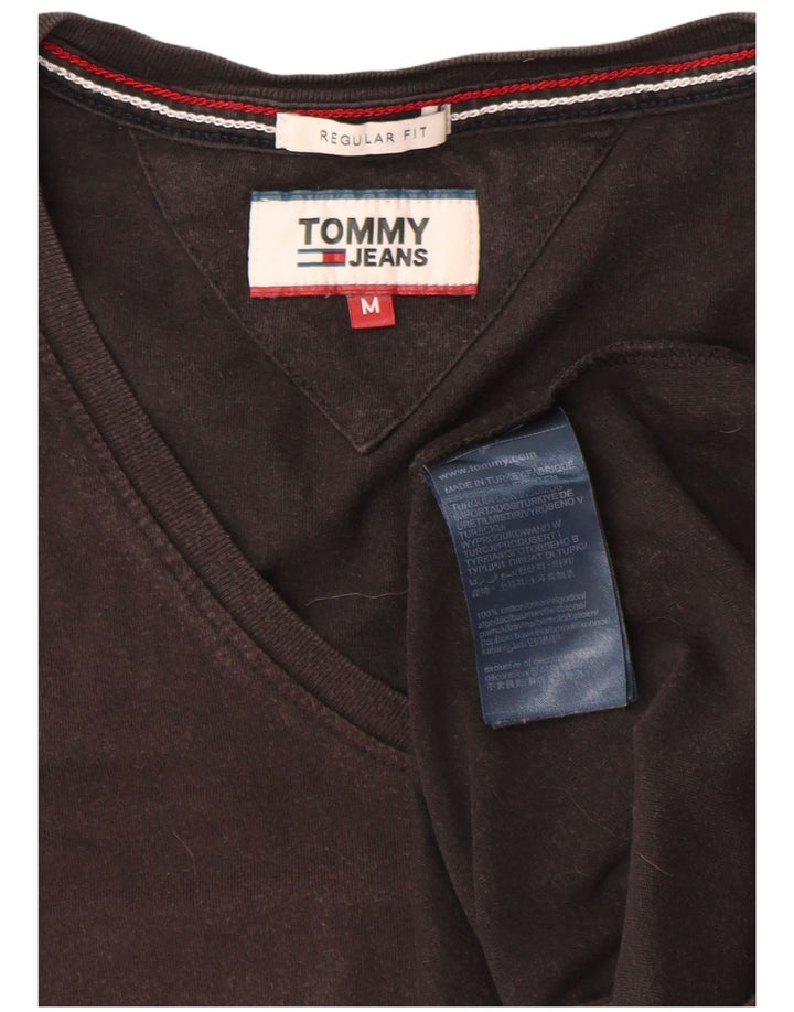 Tommy Hilfiger T-Shirt Homme Noir Moyen Coton
