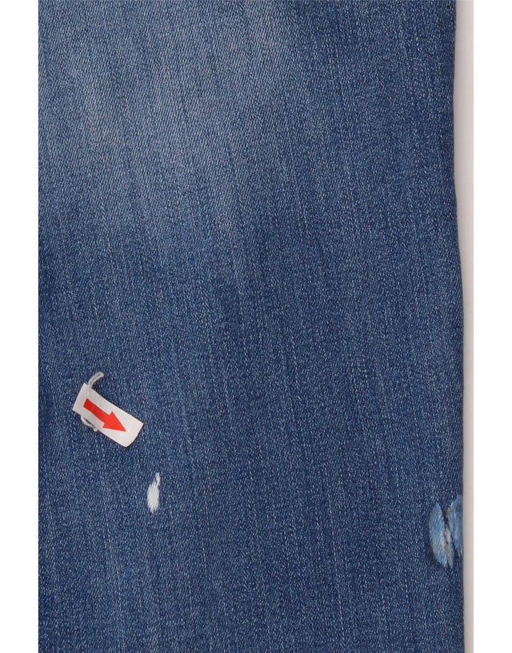Lee Jean Droit Marion Femme W30 L31 Bleu Coton