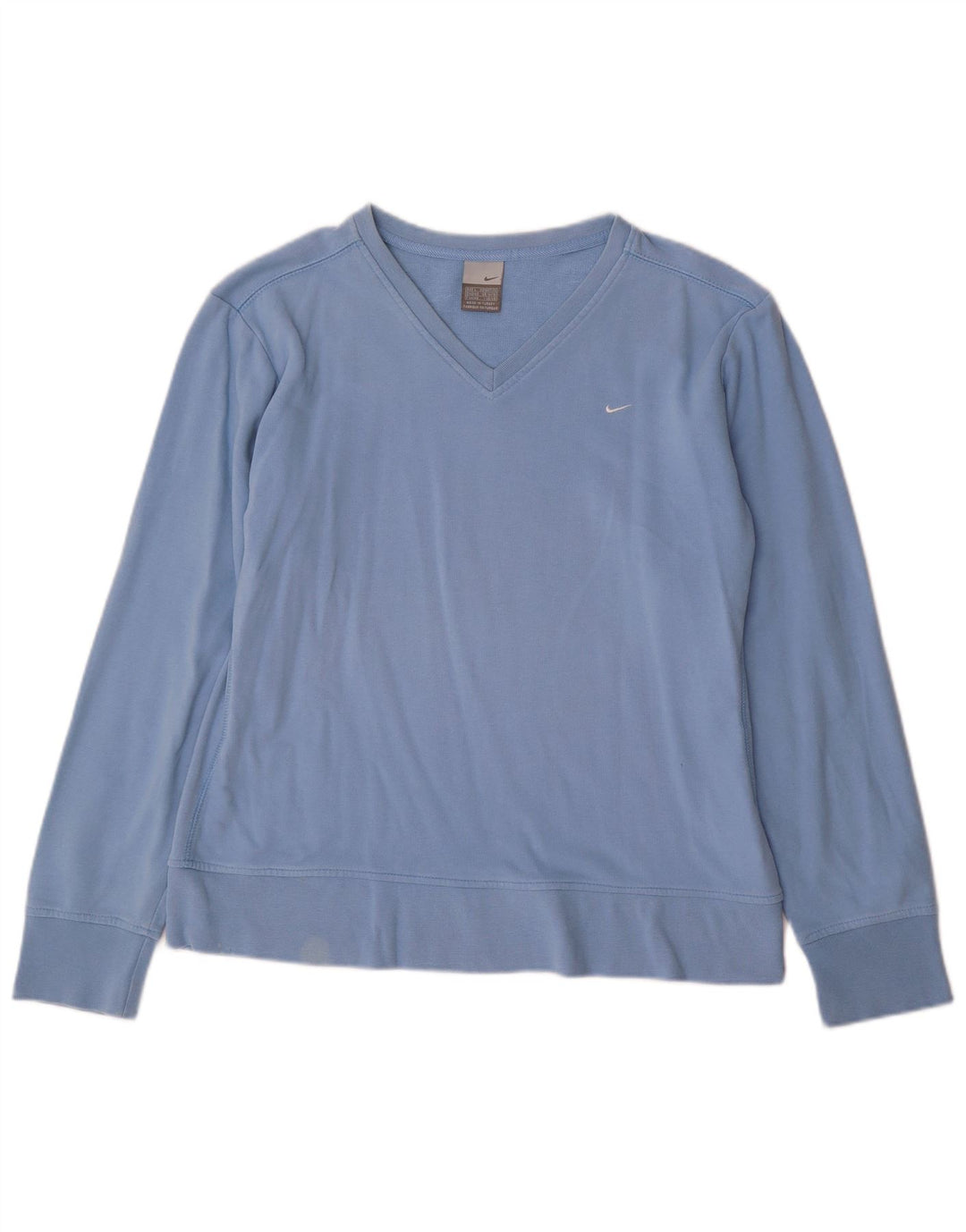 Nike Sweat-shirt pour femme UK 14/16 Grand Bleu