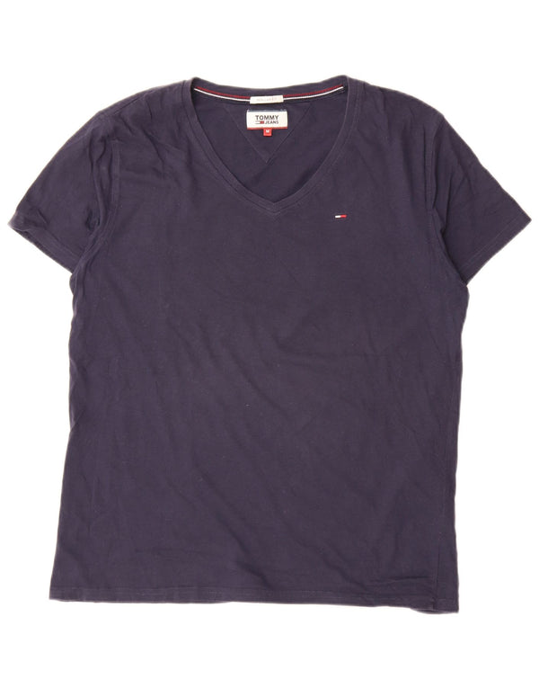 Tommy Hilfiger T-Shirt Regular Fit Homme Bleu Marine Moyen Coton