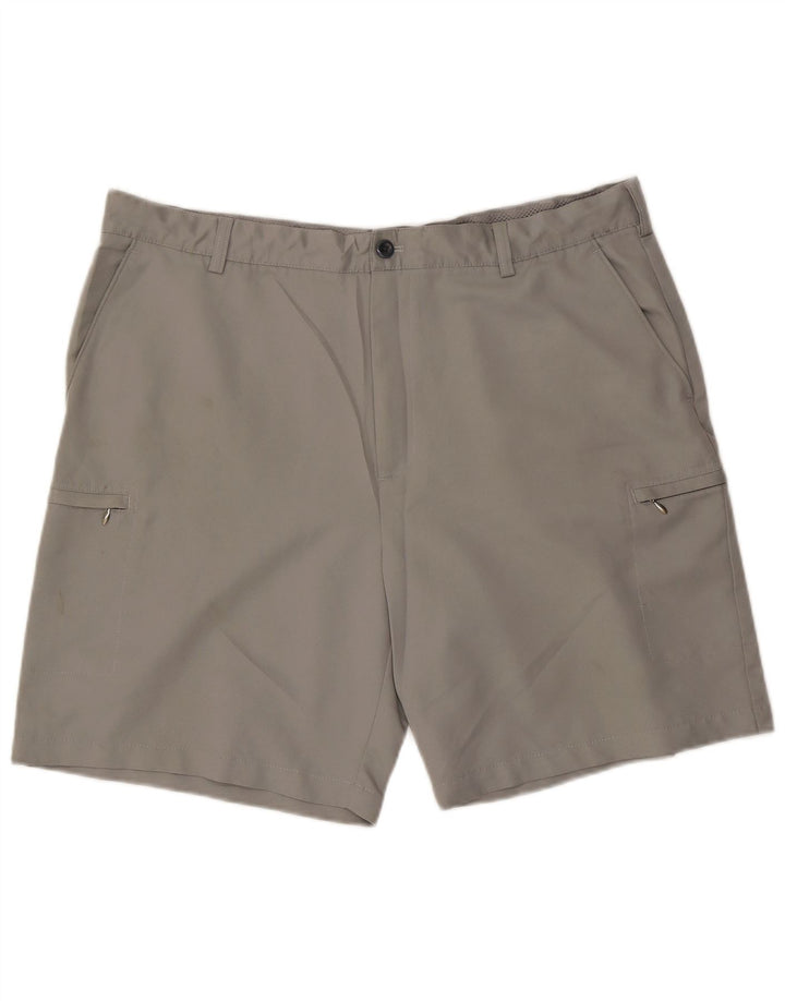 Izod Short Cargo Homme W40 XL Gris Polyester