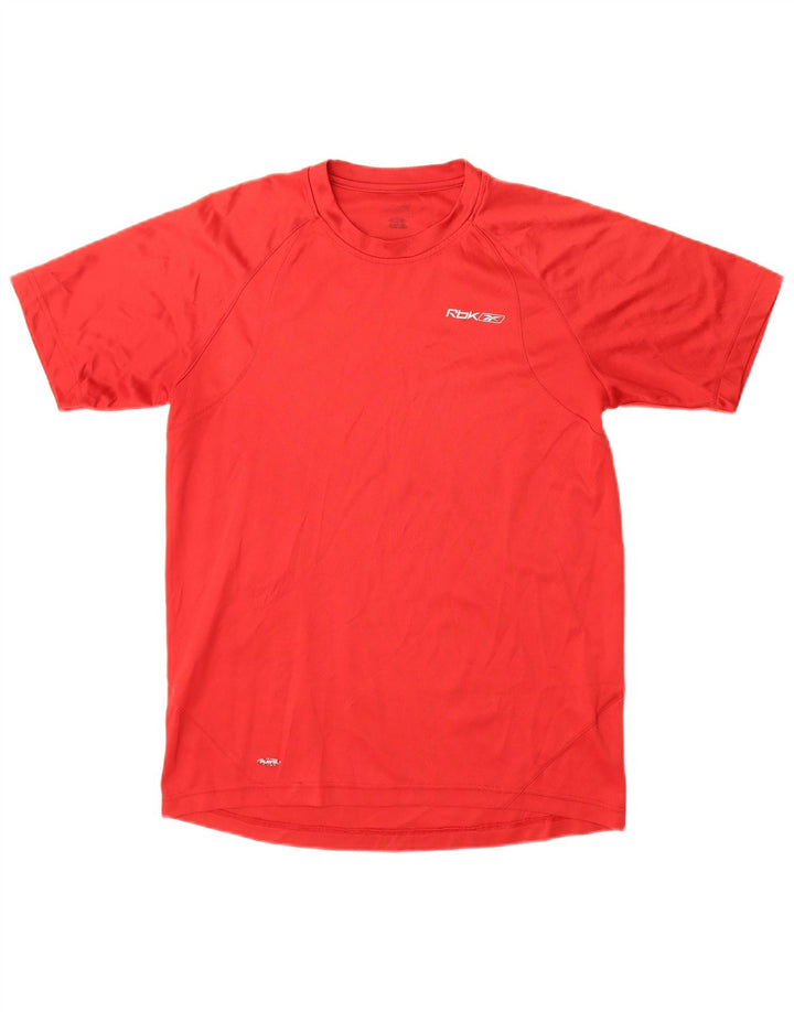 REEBOK T-Shirt Homme Haut Petit Rouge Polyester
