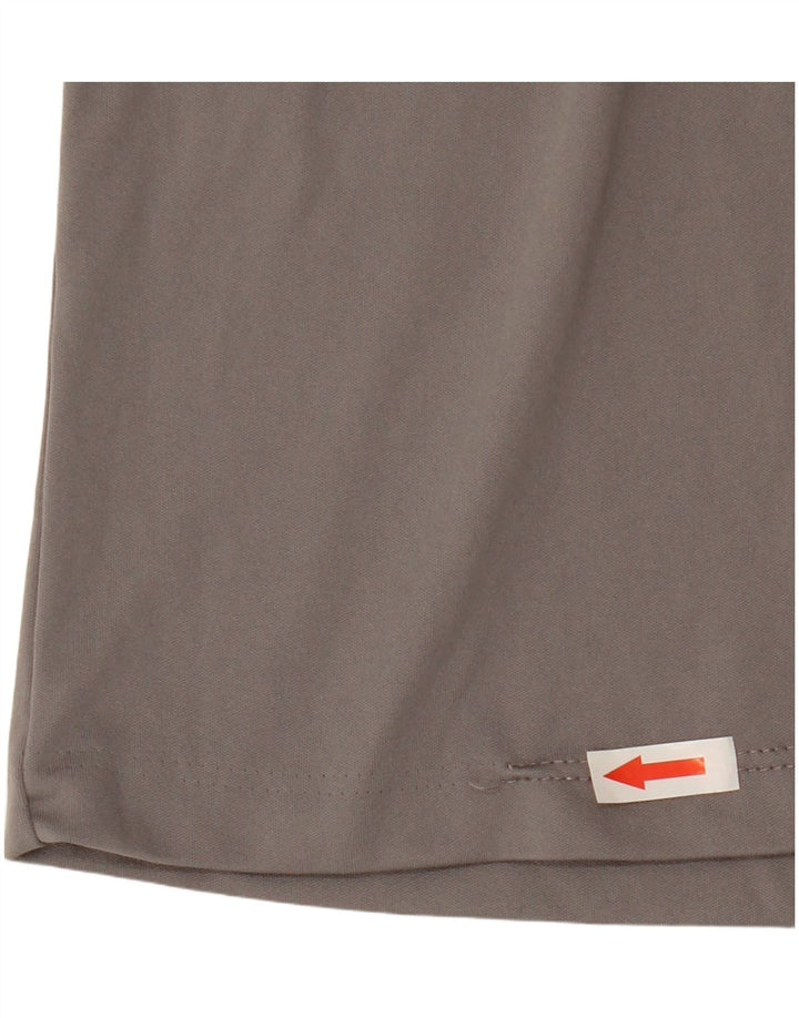 Umbro Short de sport pour femme UK 8 Small Gris Polyester