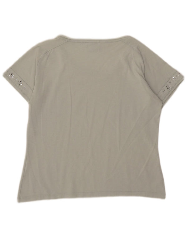 Champion T-shirt Easy Fit pour femme UK 14 Vert moyen