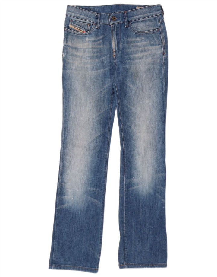 Jean Bootzee Slim Bootcut Femme Diesel W25 L30 Bleu Coton