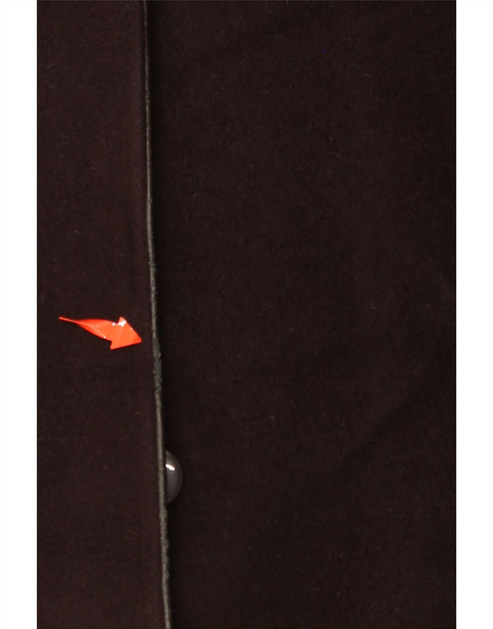 LONDON FOG Manteau Femme UK 16 Grande Laine Marron