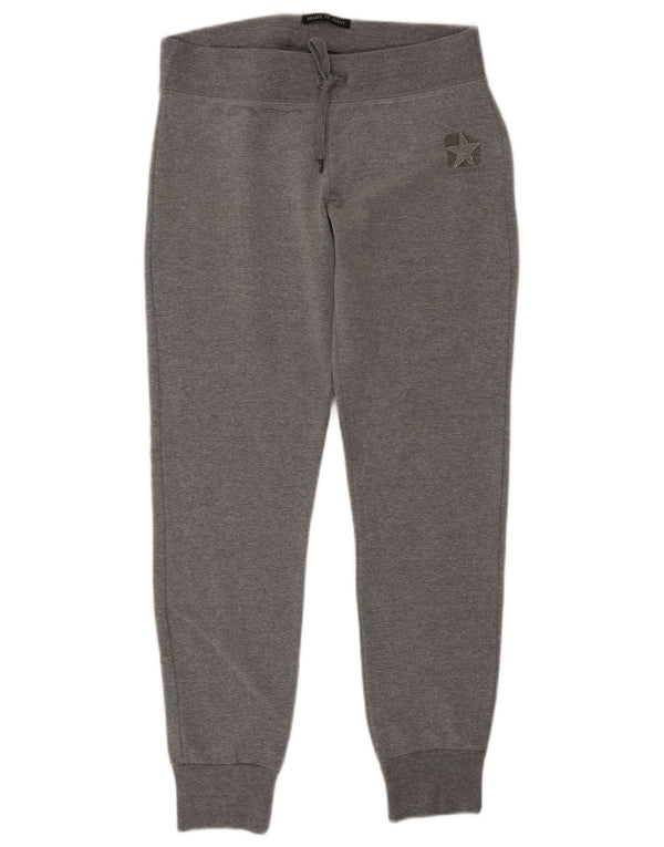 Converse Pantalon de survêtement pour femme Joggers UK 10 Petit coton moucheté gris