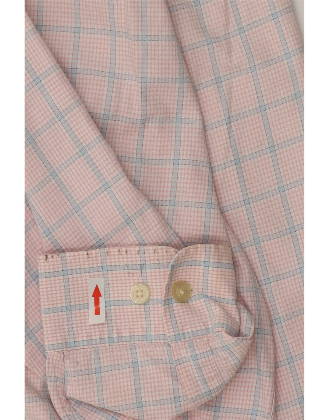 Chemise Homme Orvis 2XL Coton à Carreaux Rose