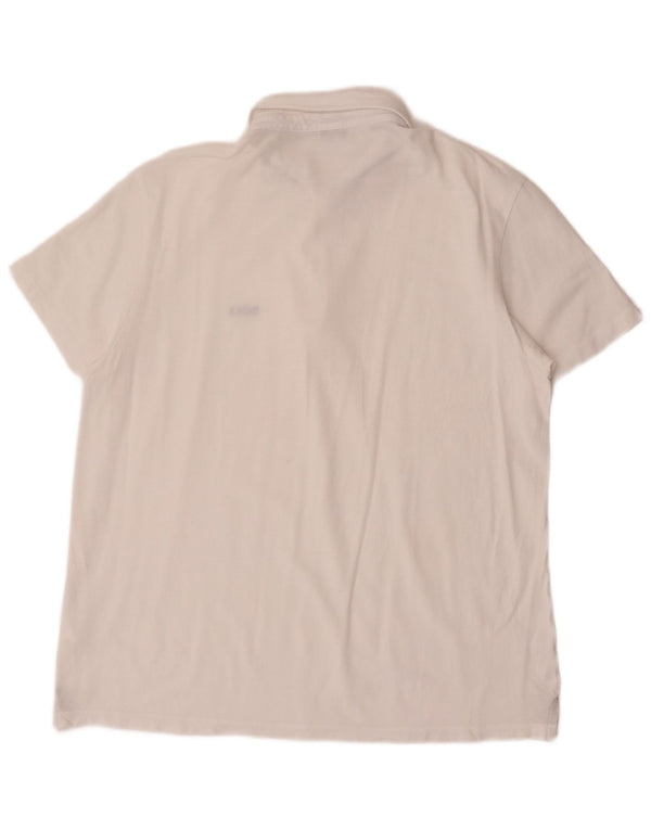 Hugo Boss Polo Homme 2XL Coton Blanc