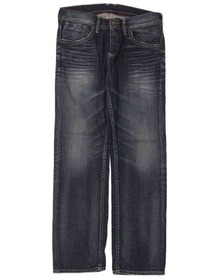 Tommy Hilfiger Jean droit homme W34 L34 bleu coton