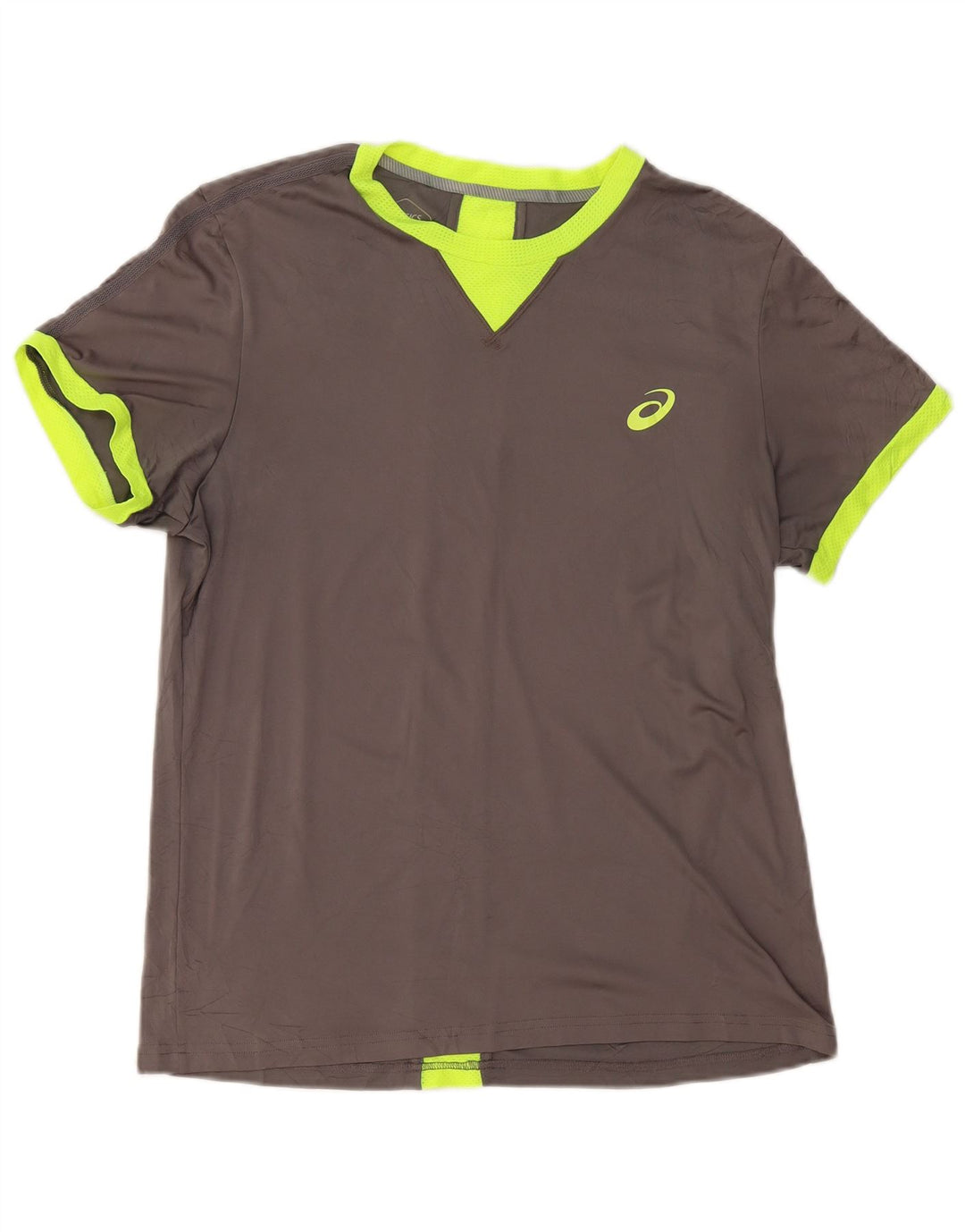Asics T-Shirt Homme Gris Moyen Colourblock