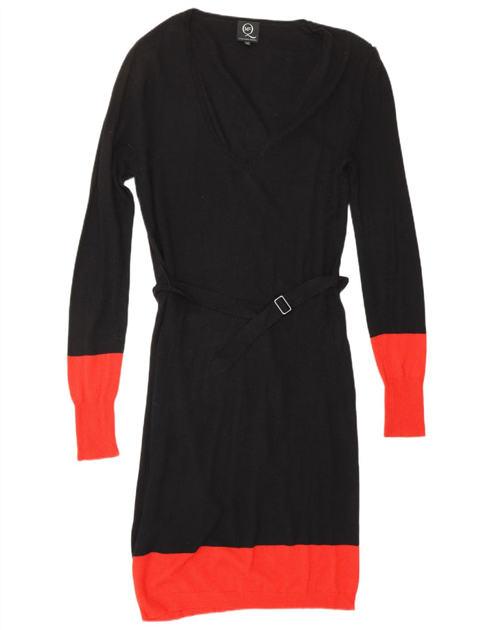 ALEXANDER MCQUEEN Robe Pull Femme IT 42 Medium Noir Viscose Designer