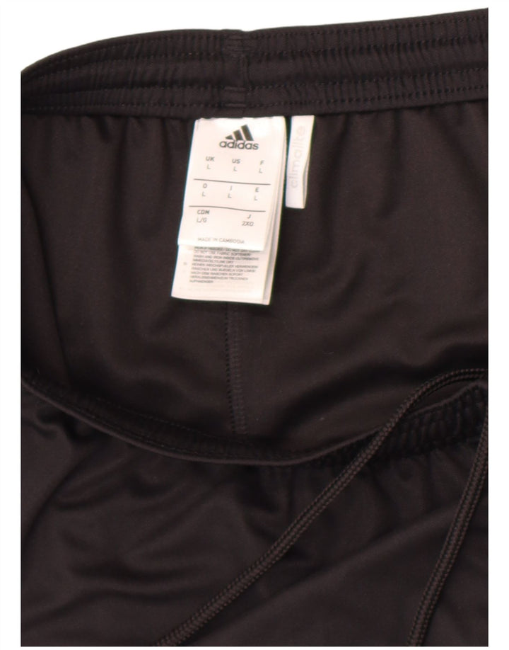 Adidas Short de sport Climalite pour homme, grand, noir, polyester
