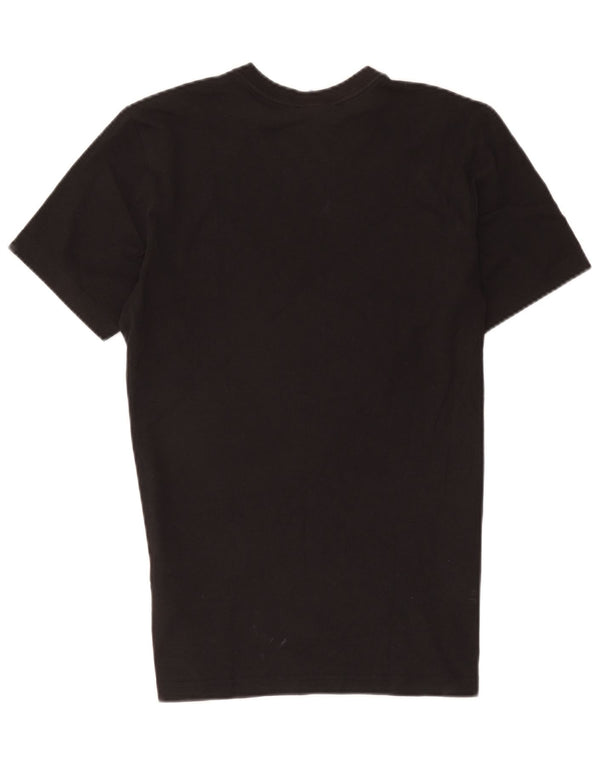 Adidas T-shirt graphique pour homme en coton noir moyen