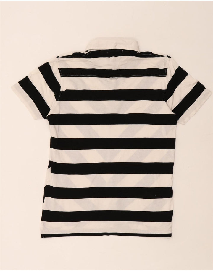 Gant Polo Homme Blanc Rayé Coton Moyen