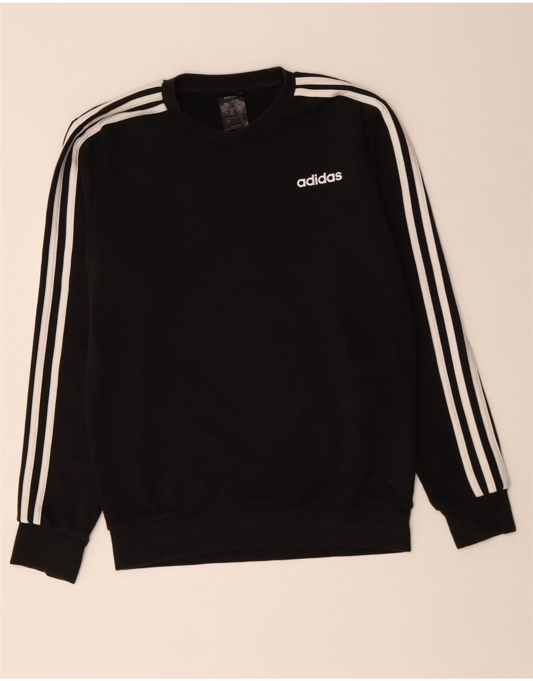 ADIDAS Sweat-shirt pour hommes Petit coton noir
