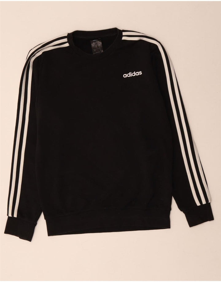 ADIDAS Sweat-shirt pour hommes Petit coton noir