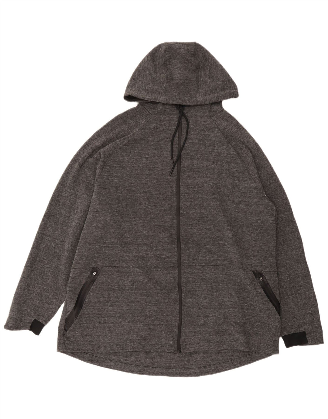 RUSSELL ATHLETIC Pull à capuche zippé pour homme 2XL Gris chiné en coton