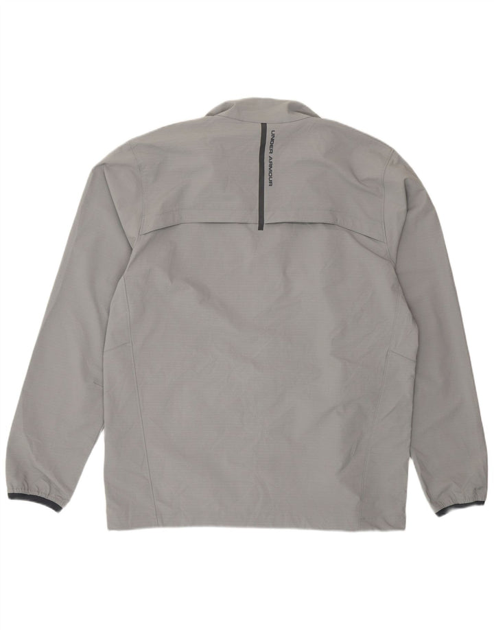 Under Armour Veste de survêtement coupe ample pour homme, grand gris, polyester