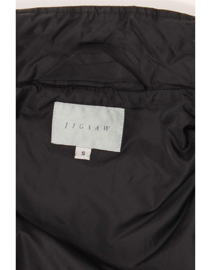 Jigsaw Gilet rembourré pour femme UK 10 Small Noir