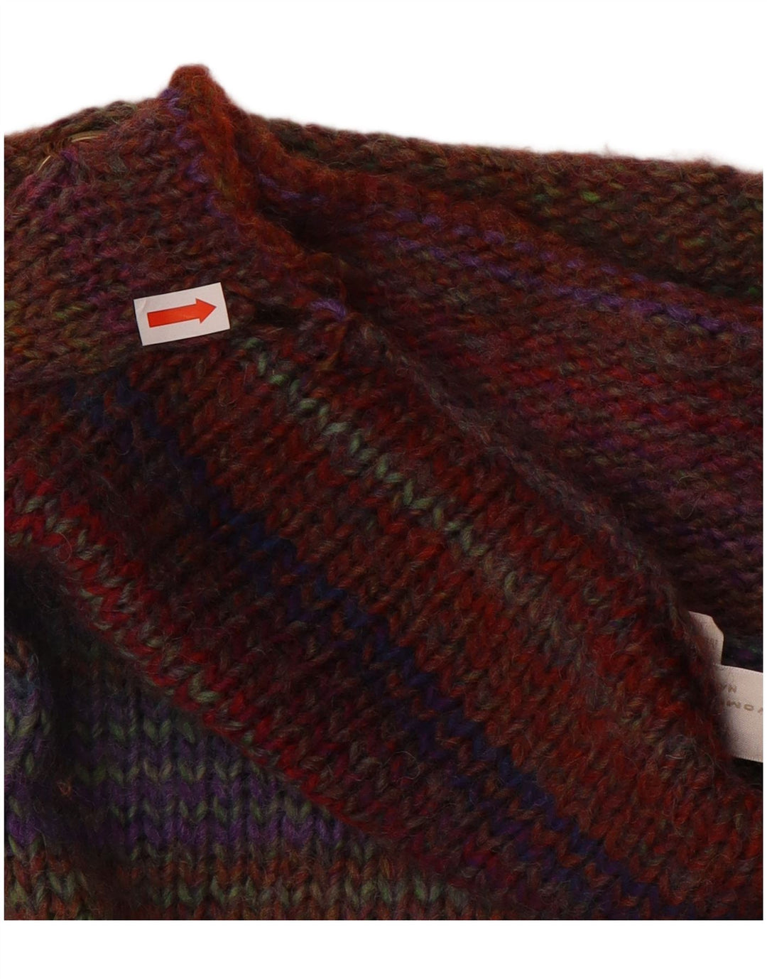 Marlboro Classics Pull cardigan long pour femme UK 14 Medium Multicolore
