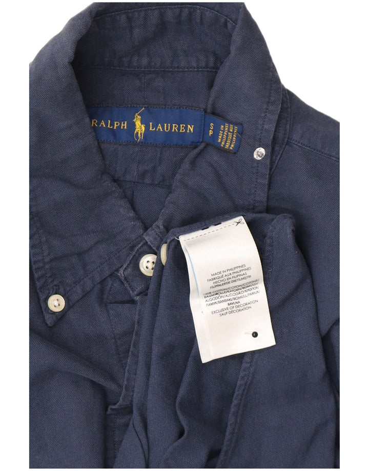 Ralph Lauren Chemise Homme Petit Bleu Marine Coton