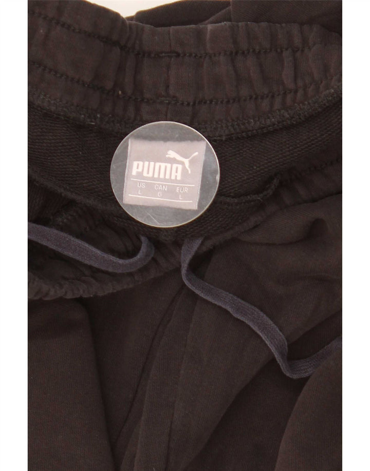Puma Pantalon de survêtement pour homme Noir Taille L