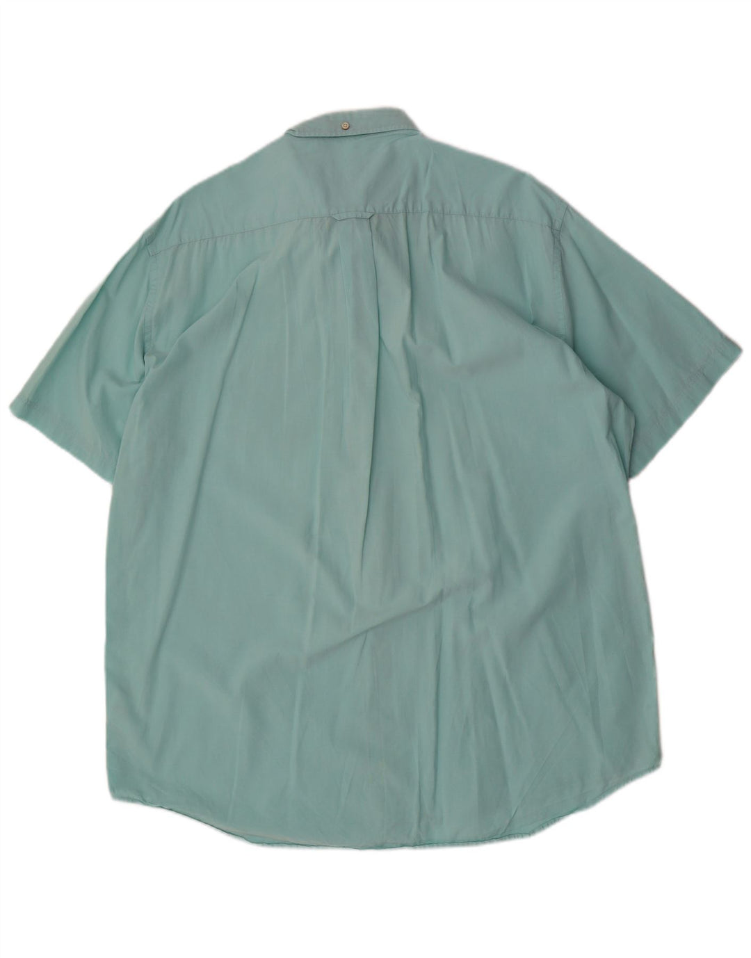 GANT Chemise à manches courtes pour homme Taille 45/46 18 2XL Turquoise Coton