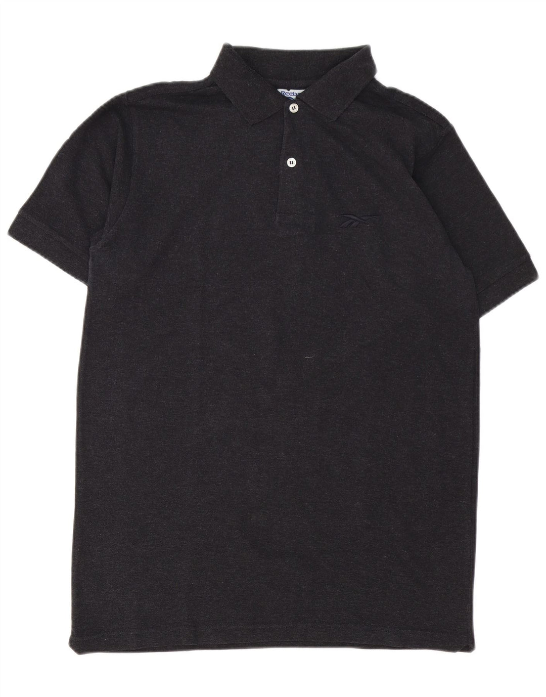 REEBOK Polo Homme Gris Moyen Coton