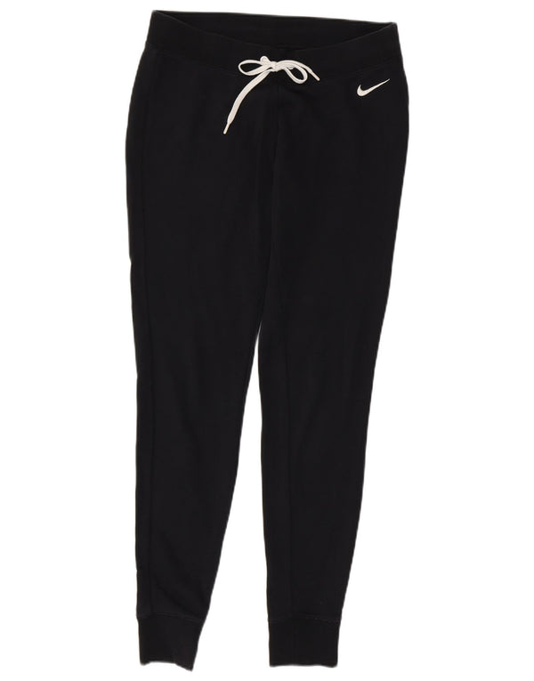 Nike Pantalon de survêtement pour femme en coton noir moyen UK 12