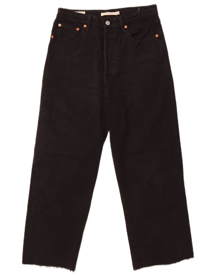 Levi's Jean Court Ribcage Femme W28 L24 Noir