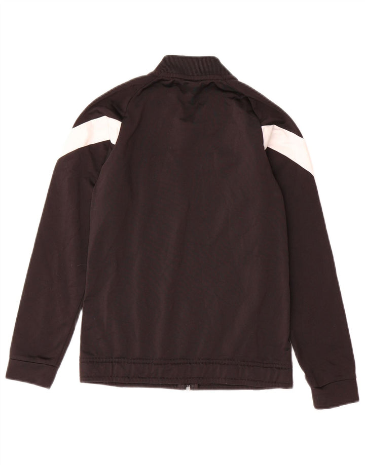 PUMA Veste de Survêtement Garçon 9-10 Ans Noir Colorblock Polyester