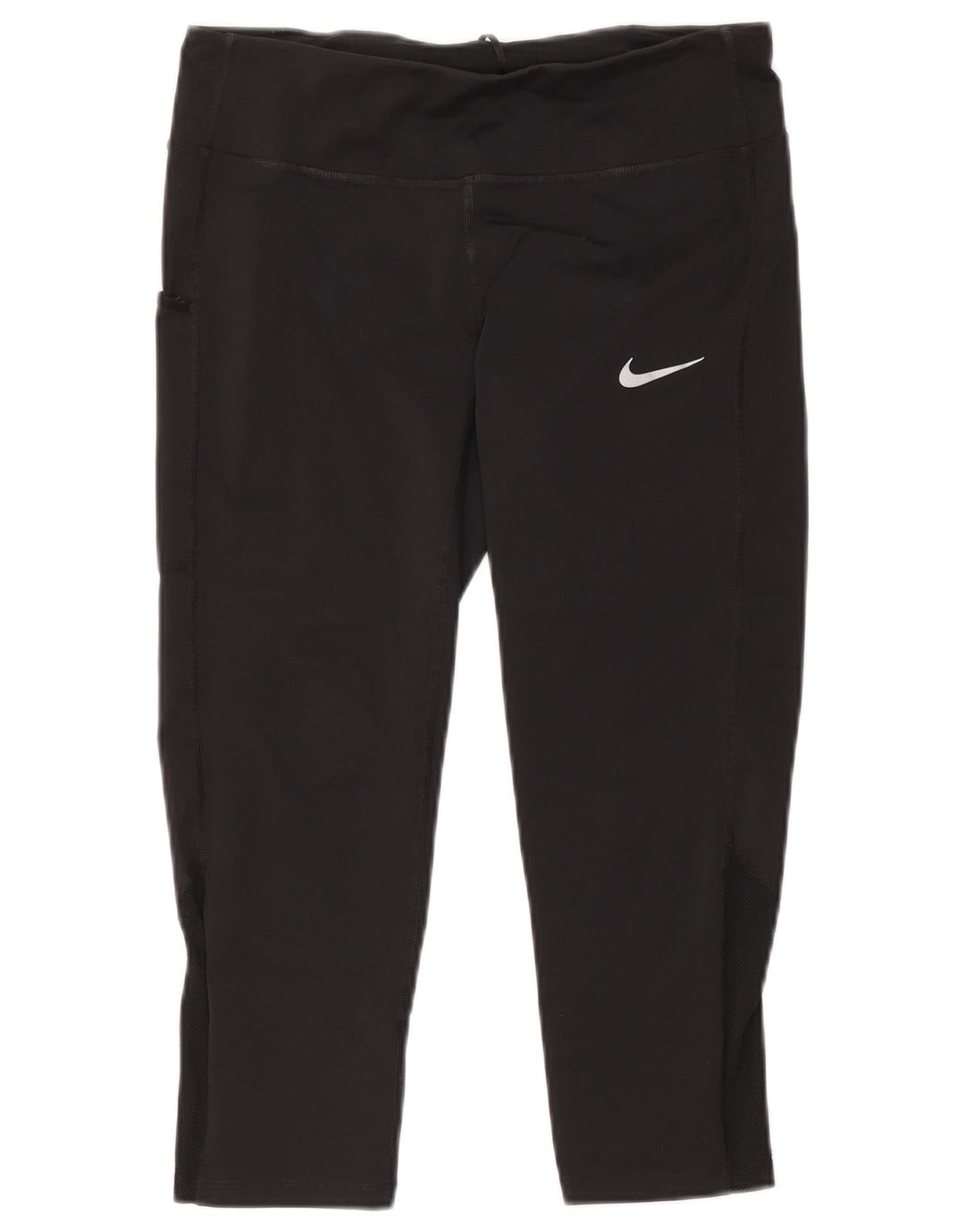Nike Legging Capri Femme UK 14 Noir Moyen