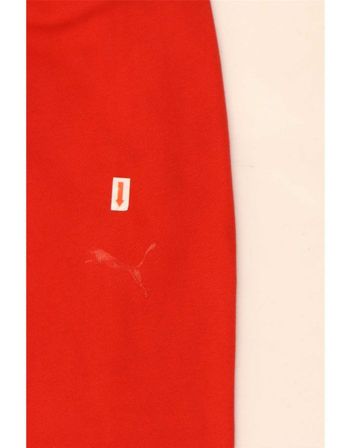 Puma Pantalon de survêtement pour homme en coton rouge Taille L