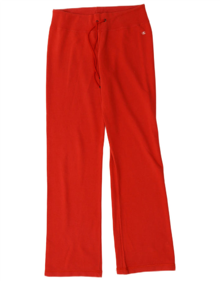 Champion Pantalon De Survêtement Femme UK 14 Coton Rouge Moyen