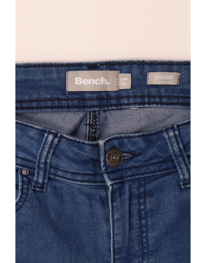 BENCH Jean Skinny Femme W28 L29 Bleu
